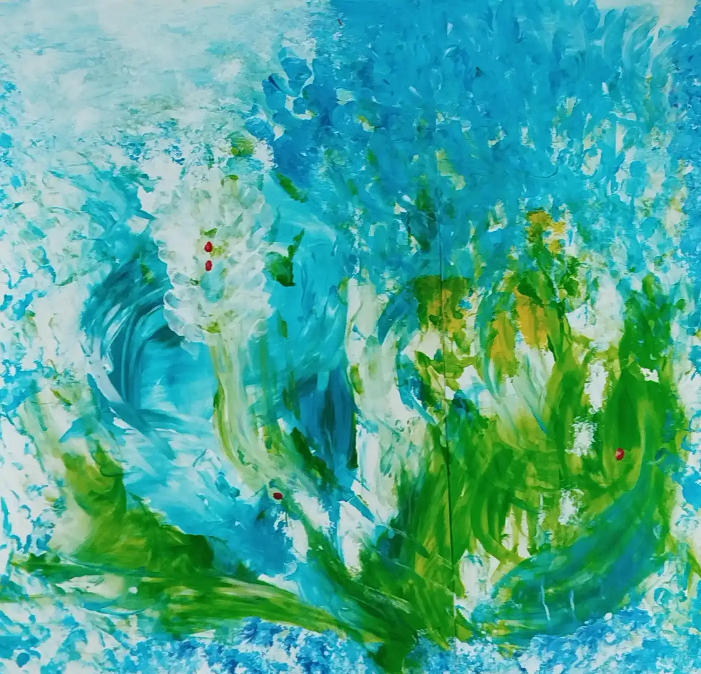 création visuel Sens & Créations, dessin abstrait